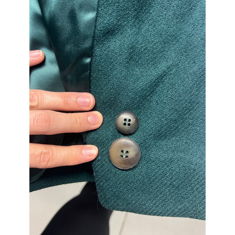 Pendleton Double Breasted Wool Blend Peacoat Gree… - image 13